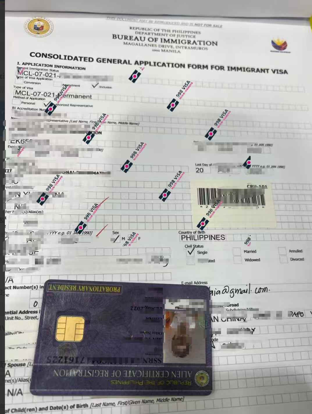 菲律宾婚签申请被拒原因